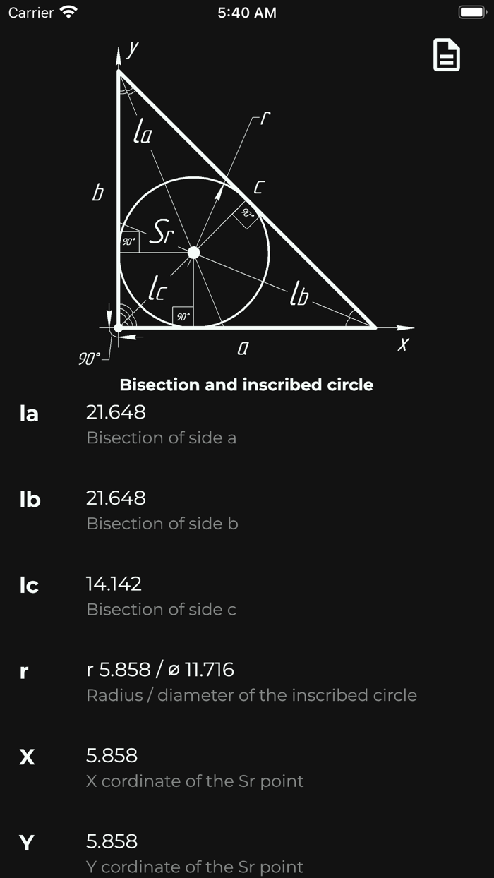 Triangle Angles Calculator
