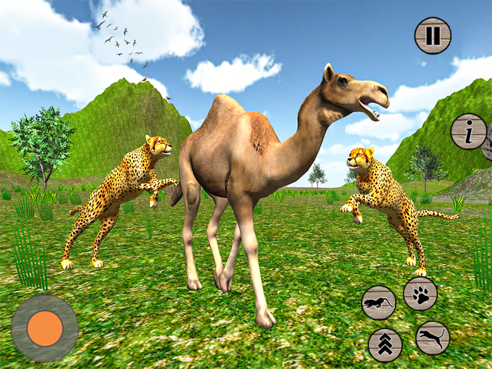 Wild Cheetah Simulator Game 3d