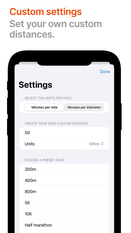 Paces: Running pace calculator