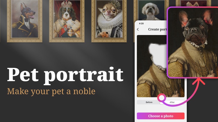 Pet Portrait: Pet Photo Editor