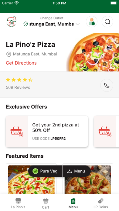 La Pino'z - Order Pizza Onlineのおすすめ画像2