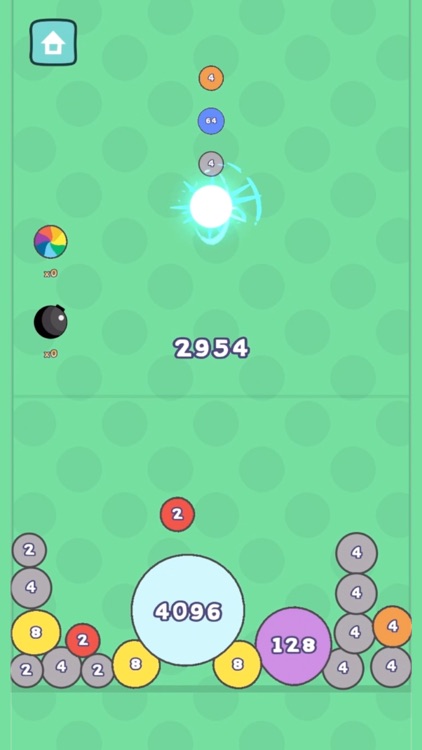 Combine Bouncing Ball-2048