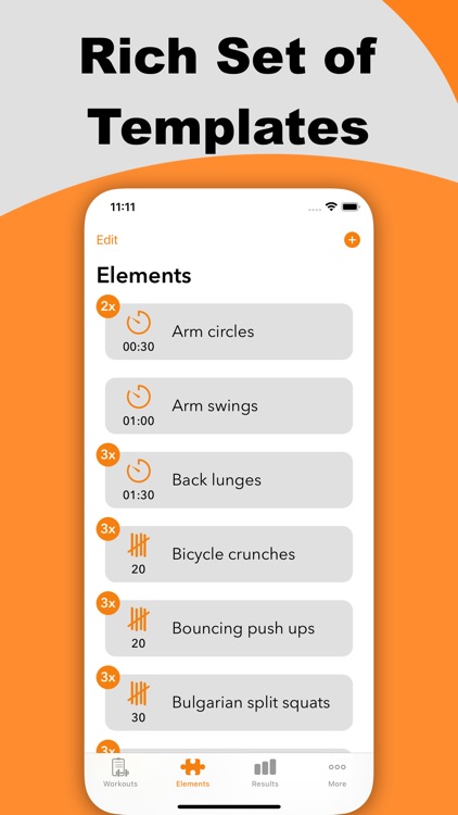 EEXEED: Interval Training