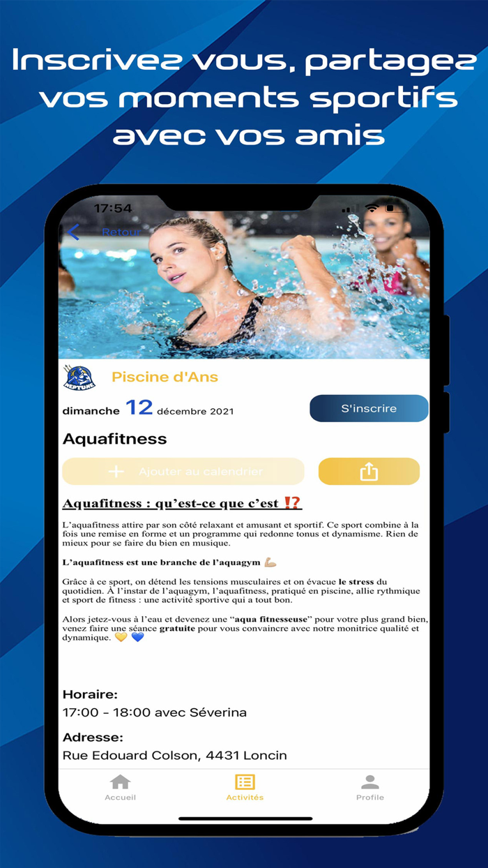 Neptune Ans Natation