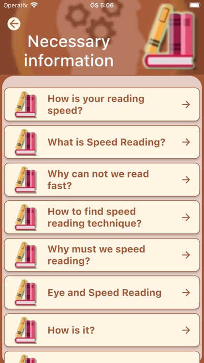 Speed Reading and Exercises