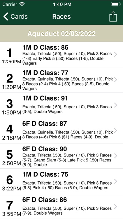 TrackMaster Pocket Handicapper screenshot-3