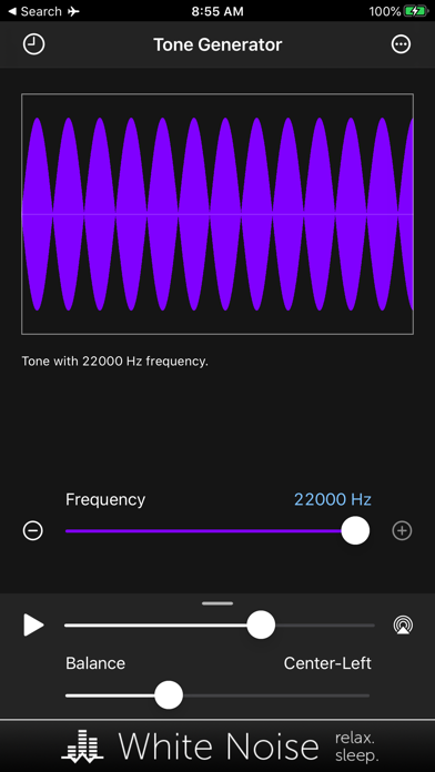 Tone Generator: Audio Sound Hz screenshot 3