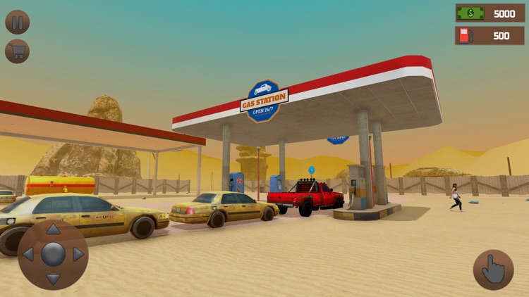 Gas Station- 3d Tuning Car screenshot-3