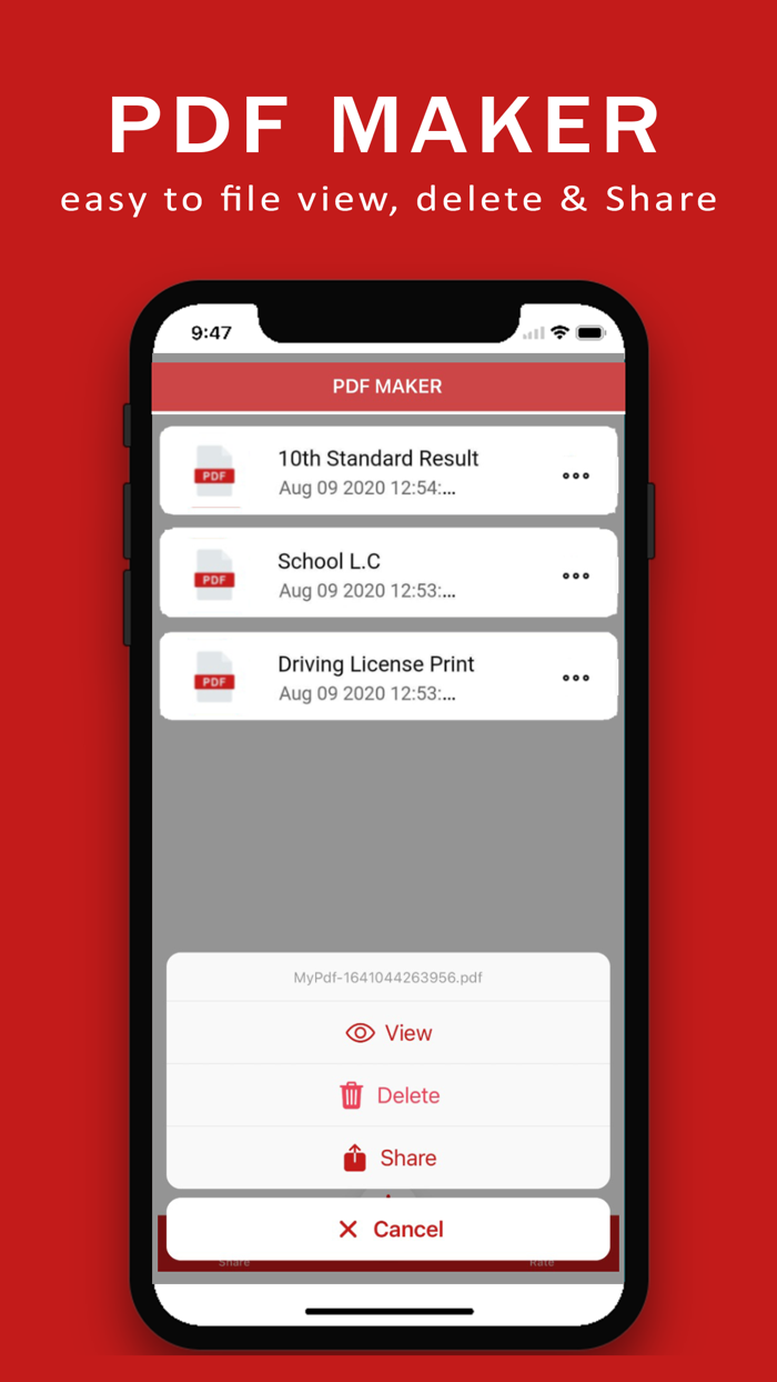 PDF Maker - PDF Scanner