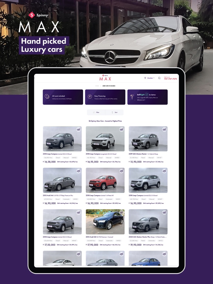 Spinny - Buy  Sell Used Cars