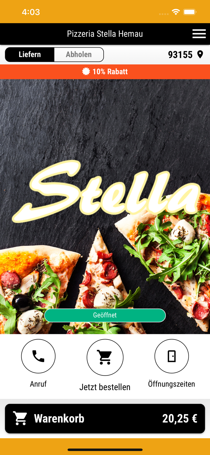 Pizzeria Stella Hemau