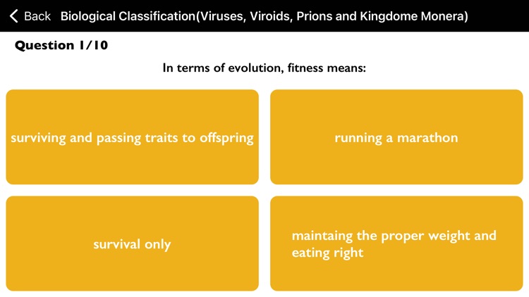 Biology MCQs