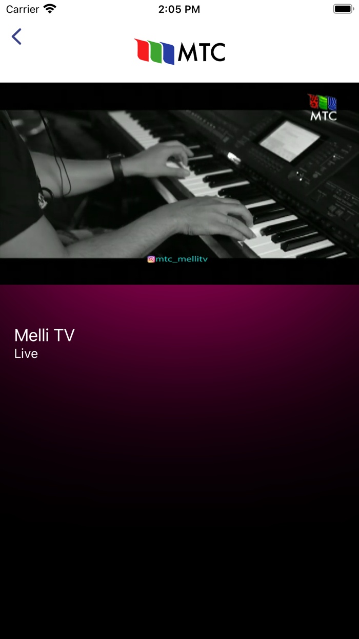 MTC - Melli TV