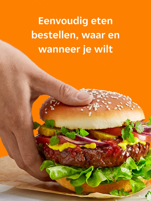 Thuisbezorgd.nl iPad app afbeelding 1