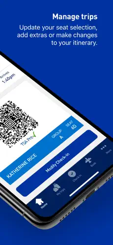 Captura de Pantalla 2 JetBlue - Book & manage trips iphone