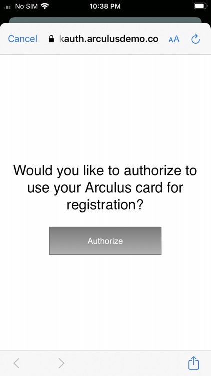 Arculus BankAuth