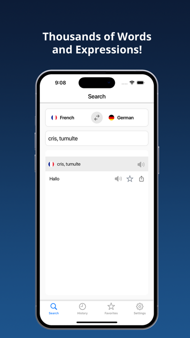 English-French Dictionary screenshot 2