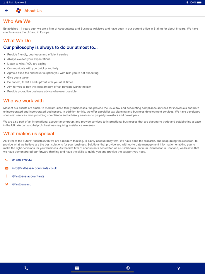 First Base Accountants