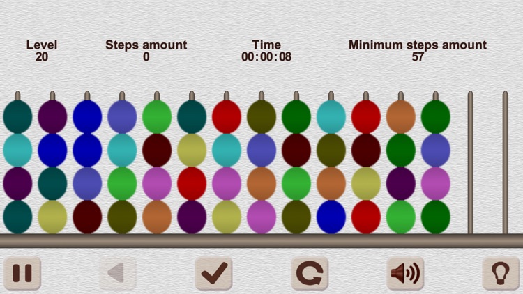 Color Heap Puzzle. Hanoi Tower screenshot-6
