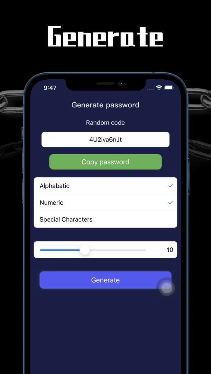 密码本-密码管理