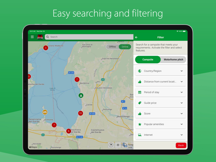 ACSI Campsites Europe