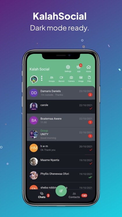 Kalah Social Messenger screenshot-4