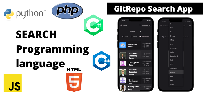GitRepo easy Search App.simple