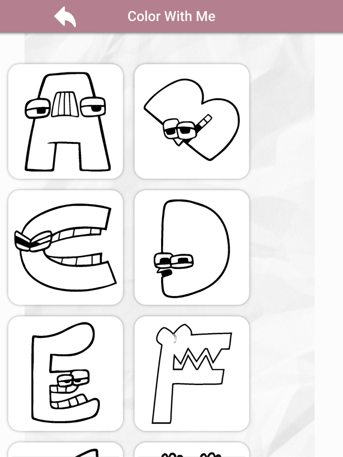 Alphabet Lore Color By Number