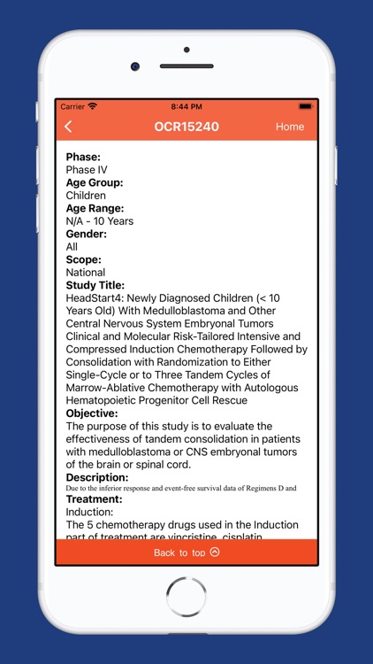 UFHCC Clinical Trial NaviGATOR screenshot-4