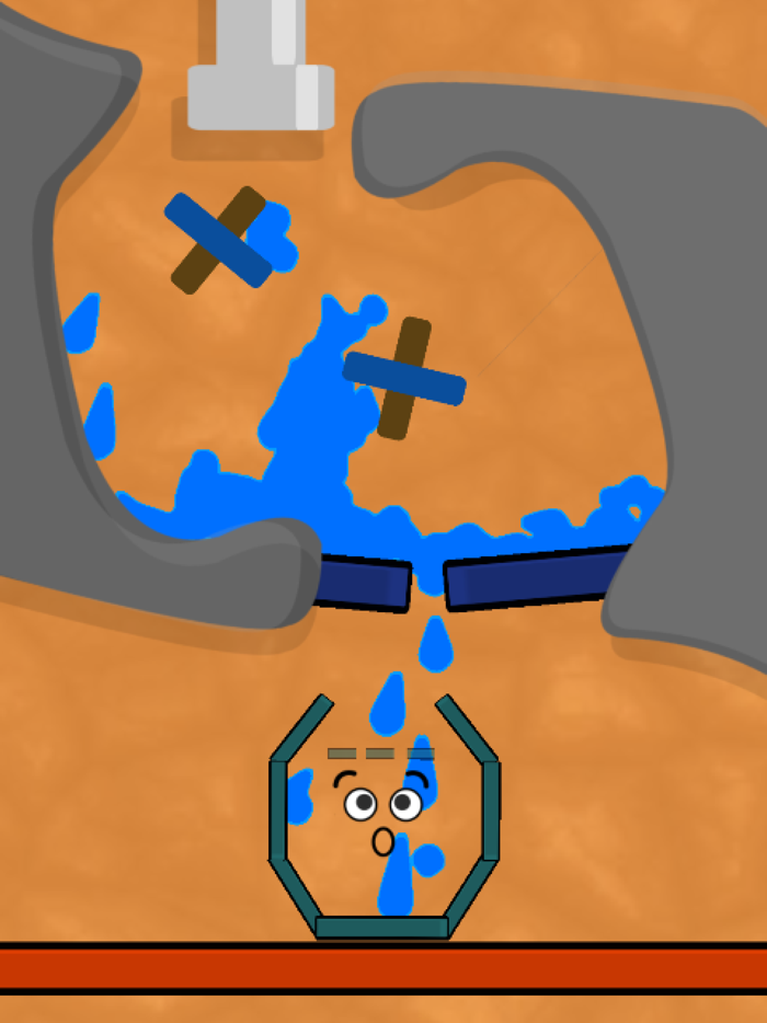 Fill The Glass Press Water