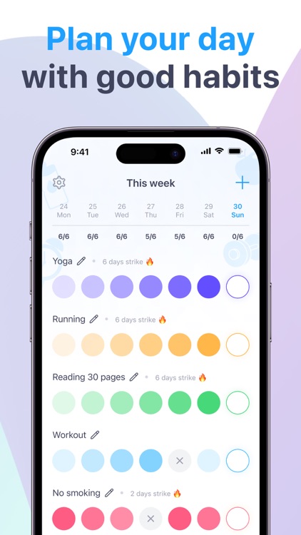Habit tracker: planner арр