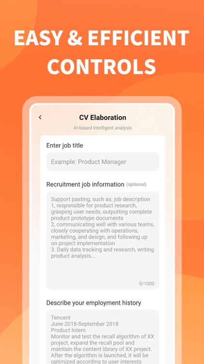 AI Resume:resume creator maker screenshot-4