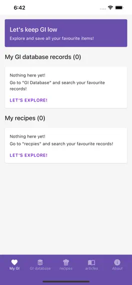 Game screenshot Glycemic Index Assistant mod apk