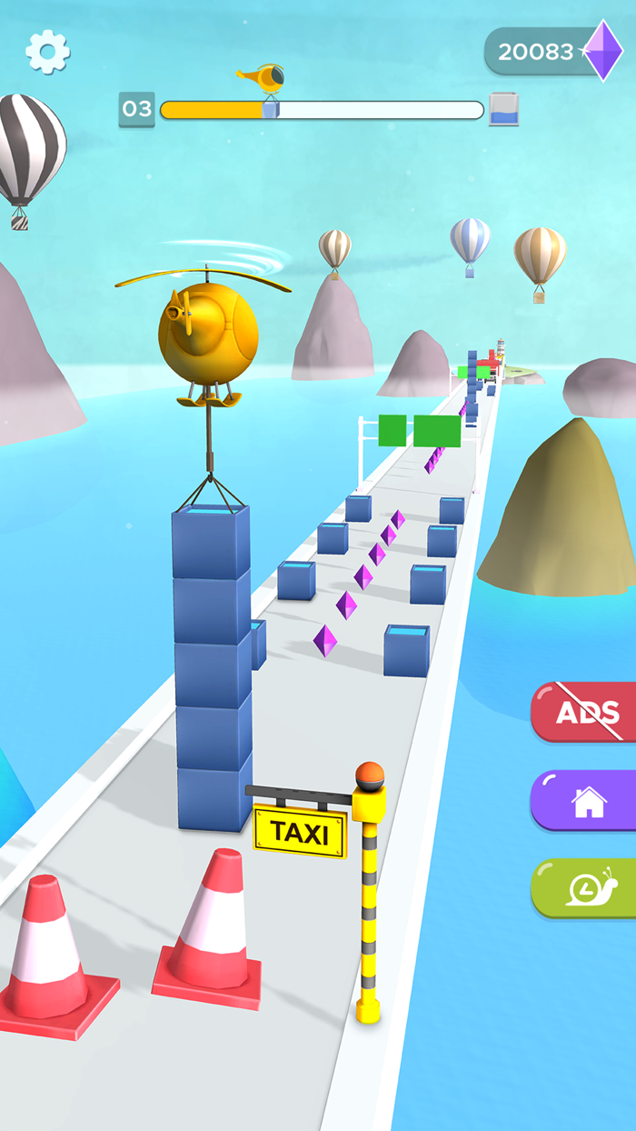 Firefighter helicopter rescue