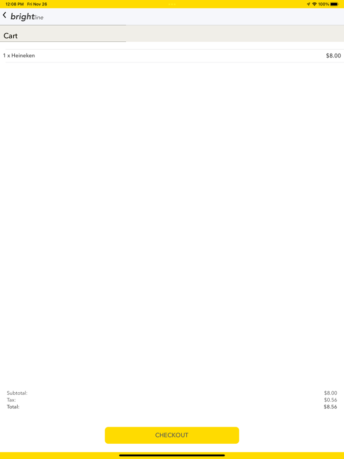 Brightline Food and Beverage