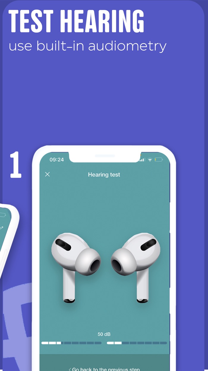 EARMACHINE, HEARING-AID APP