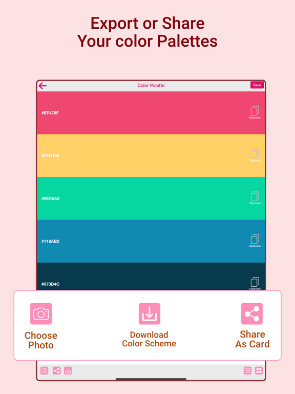 ColourTone - Color Palette screenshot 2