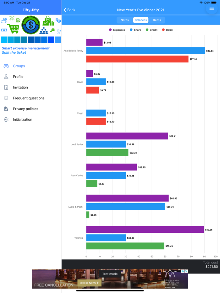 Split The Ticket  Bill