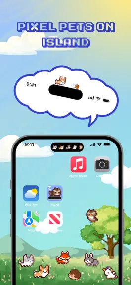 Game screenshot Pixel Pet Widget: Island Pet mod apk