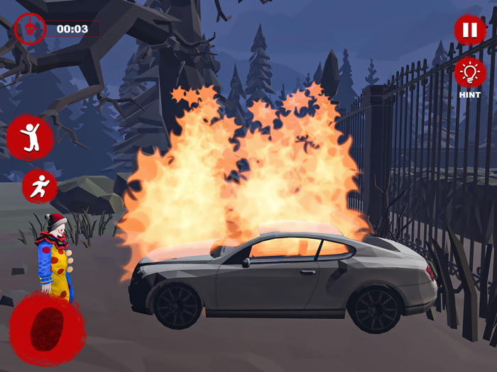 Horror Clown Death of Park