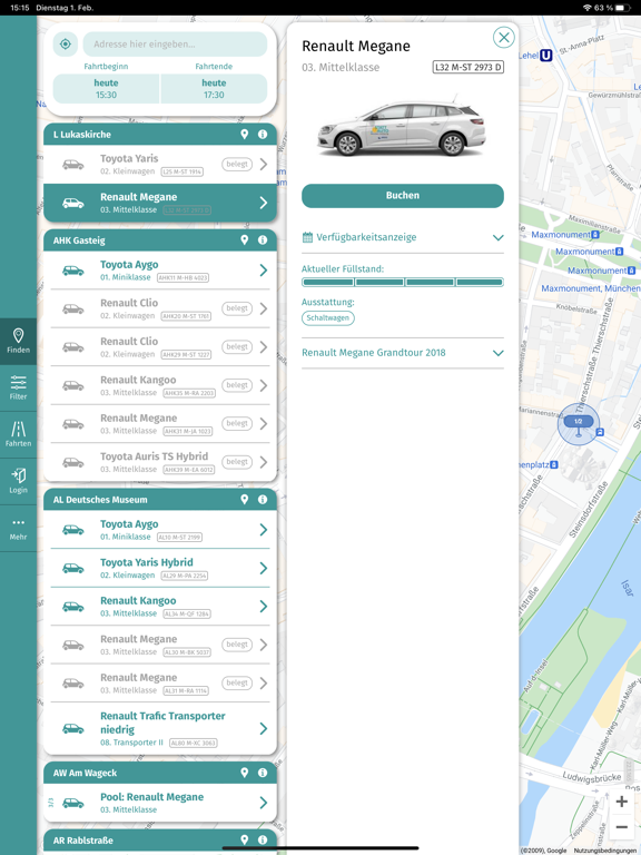 STATTAUTO München App screenshot 3