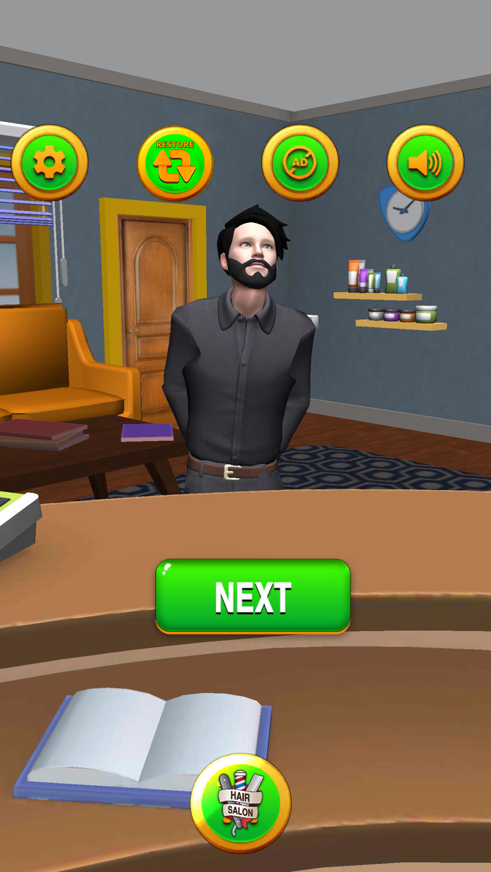 Hair Tattoo Barber Salon Games