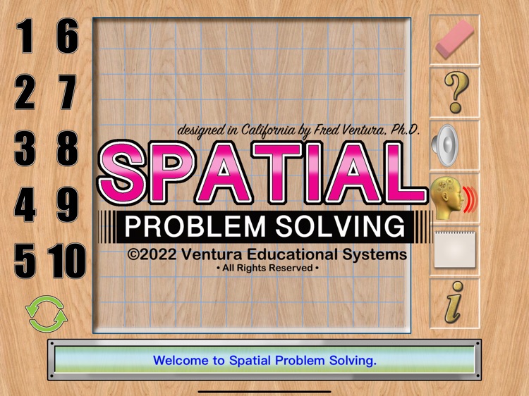 what is spatial problem solving