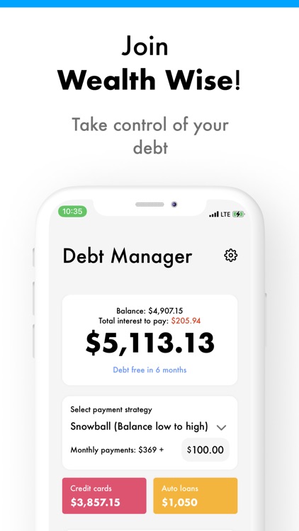 Wealth Wise - Debt Manager screenshot-0