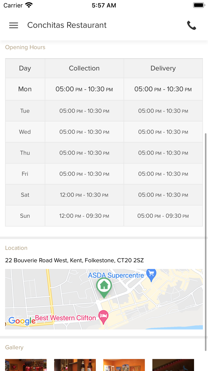 Conchitas Restaurant.