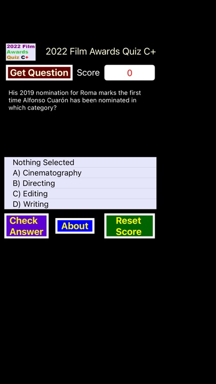 Film Awards Quiz C+ screenshot-8