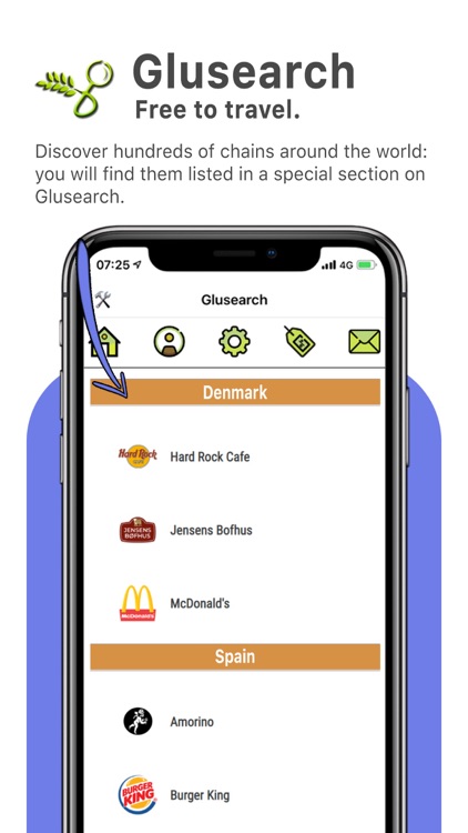 Glusearch Glutenfree places screenshot-3