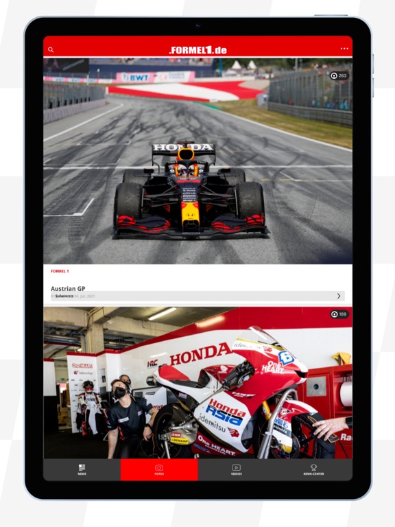 Formel1.de screenshot 4