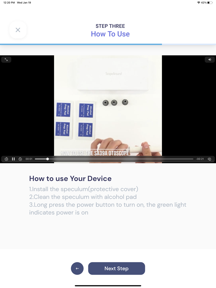 Blueberry Pediatrics Otoscope