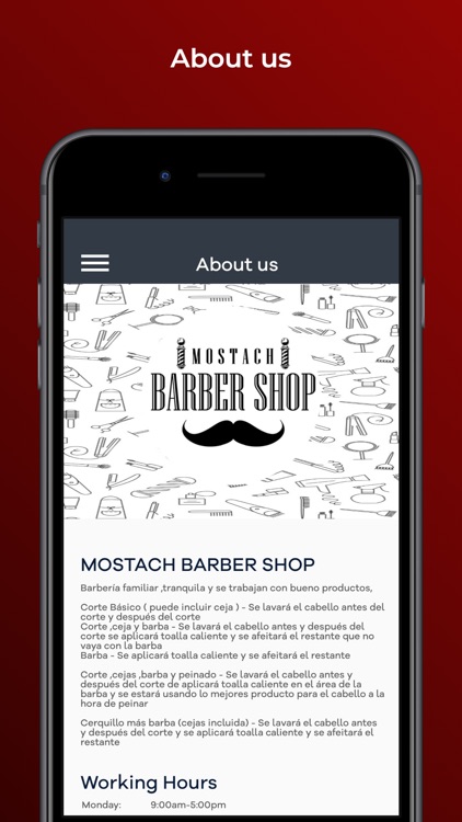 Mostach barber screenshot-4